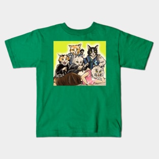 The Kitten Club - The Breakfast Club As CATS! Kids T-Shirt